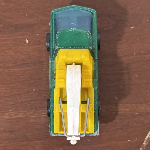 Vintage 1969 HOT WHEELS REDLINE Heavyweights Tow Truck HK Green SPECTRAFLAME - Picture 8 of 10